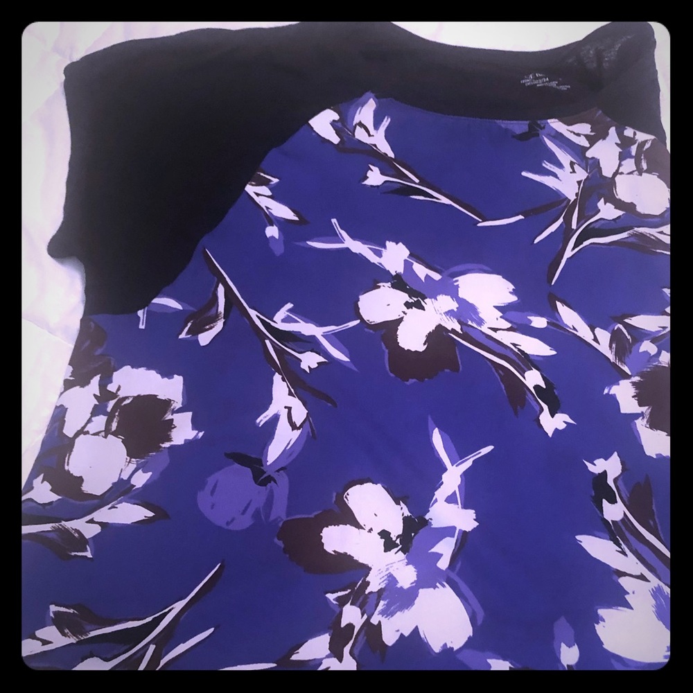 Short Sleeve Floral Print Top 22/24